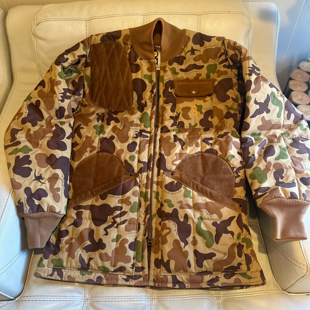 Bob Allen Ducks Unlimited Range Jacket L - image 1